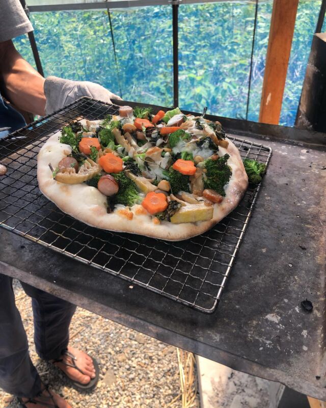 🍕
ゴールデンウィーク中、お天気も良いのでピザ会🍕
春の恵みを何でもかんでものせて🫛
昨日の残りの筑前煮や、ハーブ類や、ネギ坊主や
ニンニクの芽坊主まで何をトッピングしても美味しい
ピザの包容力たるや🥹
◇◇◇◇◇◇◇◇◇◇◇◇◇◇◇◇◇◇◇◇◇◇◇◇
#とくしま有機農業サポートセンター
#ピザ窯 
#手作りピザ